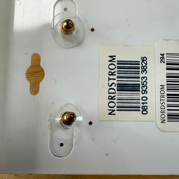 Panacea Teal Tassel Drop Earrings With Gold Accents - Picture 8 of 9